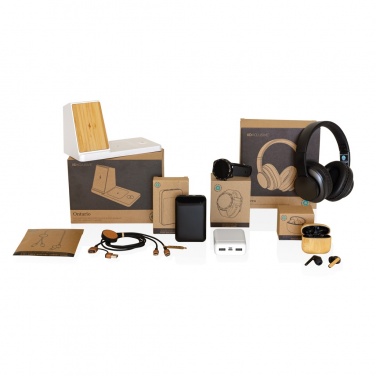 Logotrade promotional merchandise photo of: Terra RCS recycled aluminium wireless headphone