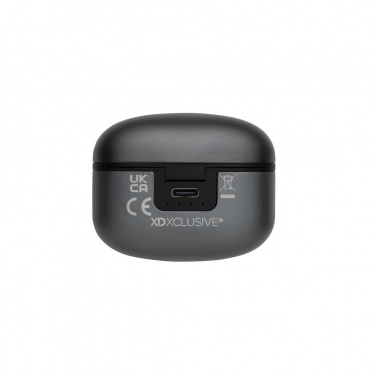 Logotrade promotional gift image of: Terra RCS recycled aluminium wireless earbuds