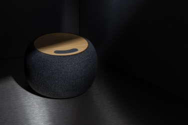 Logotrade promotional giveaway picture of: RCS Rplastic/PET and bamboo 5W speaker