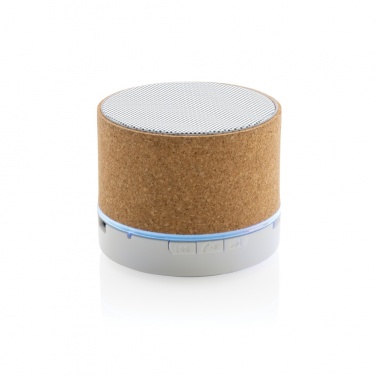 Logo trade promotional giveaways picture of: Cork 3W wireless speaker