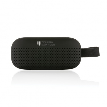 Logo trade advertising products image of: RCS recycled plastic Soundbox 5W speaker