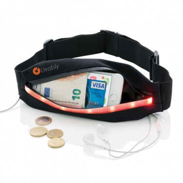 Logo trade promotional gift photo of: Running belt with LED