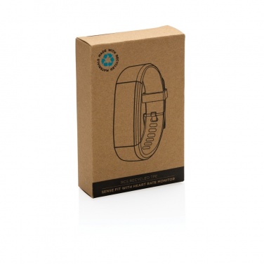 Logotrade promotional product picture of: RCS recycled TPU Sense Fit with heart rate monitor