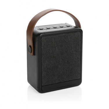 Logotrade promotional merchandise photo of: Skywave RCS recycled plastic solar speaker 12W