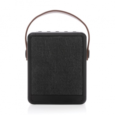 Logotrade promotional merchandise picture of: Skywave RCS recycled plastic solar speaker 12W