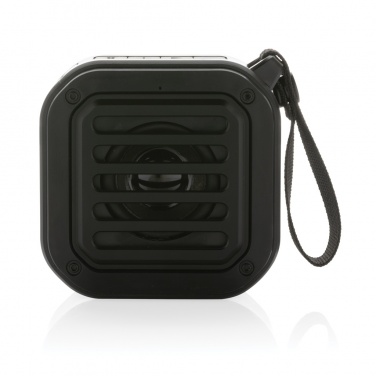 Logotrade promotional merchandise image of: 3W RCS recycled plastic wireless sunwave solar speaker