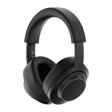 Logo trade promotional gifts image of: Irvine RCS recycled and repairable ANC wireless headphone