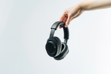 Logo trade promotional gift photo of: Irvine RCS recycled and repairable ANC wireless headphone