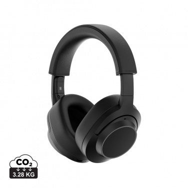Logotrade business gift image of: Irvine RCS recycled and repairable ANC wireless headphone