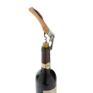 Logo trade corporate gifts picture of: Wooden Corkscrew