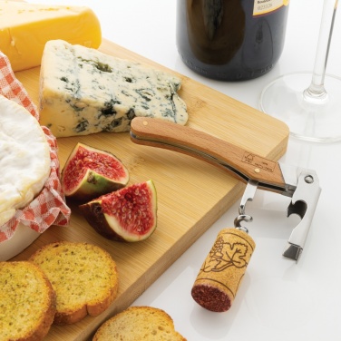 Logo trade promotional products image of: Wooden Corkscrew