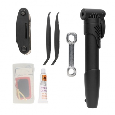 Logo trade promotional merchandise photo of: Bike repair kit set 17 pcs