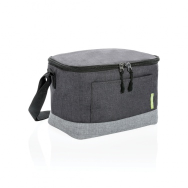 Logo trade promotional items image of: Duo colour RPET cooler bag