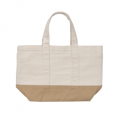 Logo trade promotional items image of: Impact Aware™ 285 gsm rcanvas cooler bag undyed