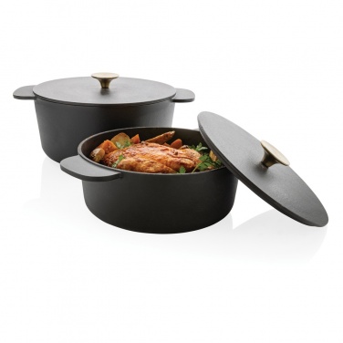 Logo trade promotional gifts picture of: Ukiyo cast iron pan medium