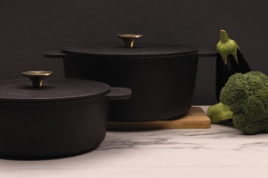Logo trade promotional product photo of: Ukiyo cast iron pan large