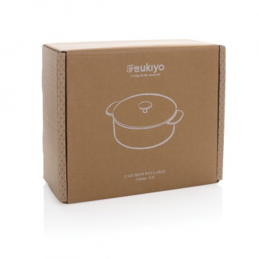 Logo trade promotional items image of: Ukiyo cast iron pan large
