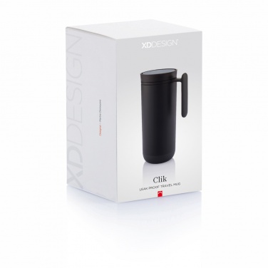 Logo trade corporate gifts image of: Clik leak proof travel mug