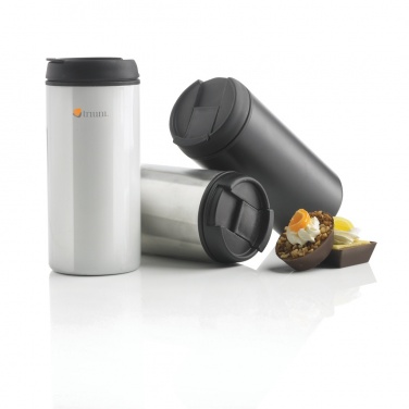 Logo trade corporate gifts image of: Metro tumbler