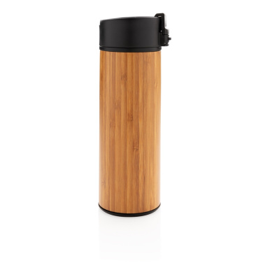 Logotrade promotional merchandise picture of: Bogota vacuum bamboo coffee mug