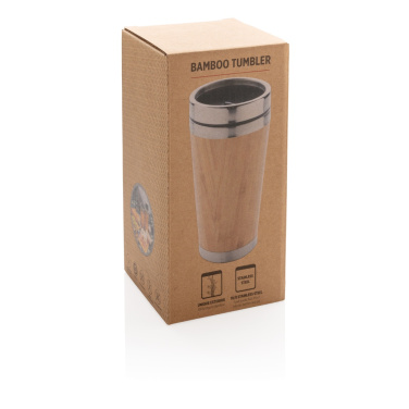 Logotrade business gift image of: Bamboo tumbler