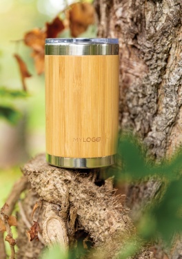 Logotrade corporate gift picture of: Bamboo coffee to go tumbler