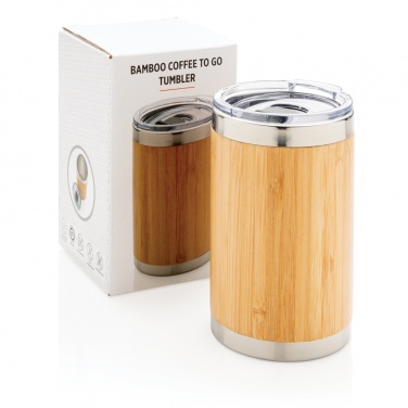 Logotrade promotional products photo of: Bamboo coffee to go tumbler