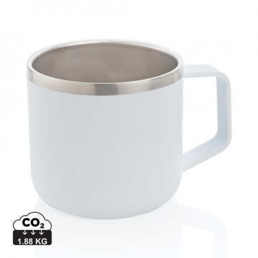 Logotrade promotional giveaway image of: Stainless steel camp mug