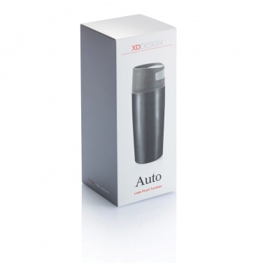 Logo trade promotional products image of: Auto leak proof tumbler