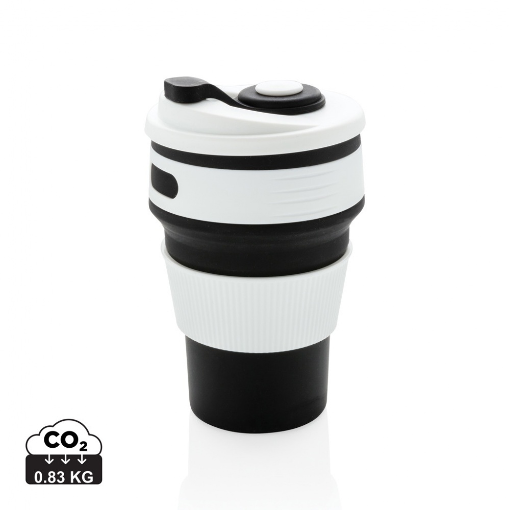 Logotrade promotional product image of: Foldable silicone cup