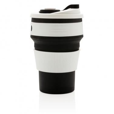 Logo trade promotional merchandise picture of: Foldable silicone cup