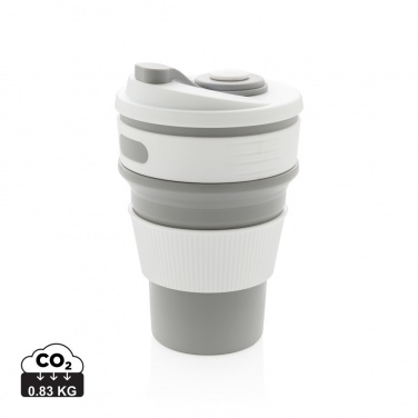 Logo trade advertising product photo of: Foldable silicone cup