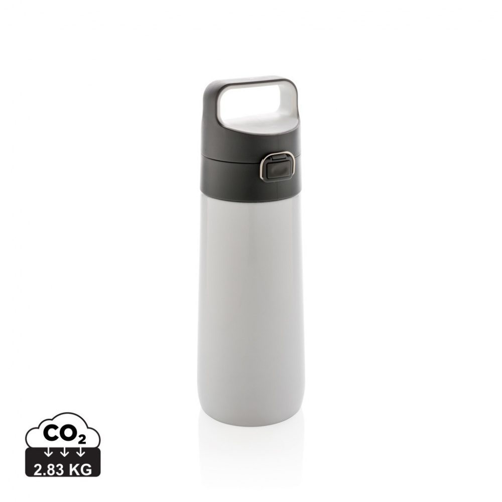 Logo trade advertising products image of: Hydrate leak proof lockable vacuum bottle