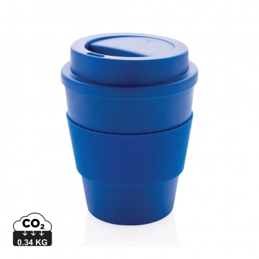 Logotrade promotional product image of: Reusable Coffee cup with screw lid 350ml