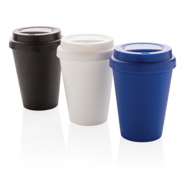 Logotrade promotional merchandise picture of: Reusable double wall coffee cup 300ml