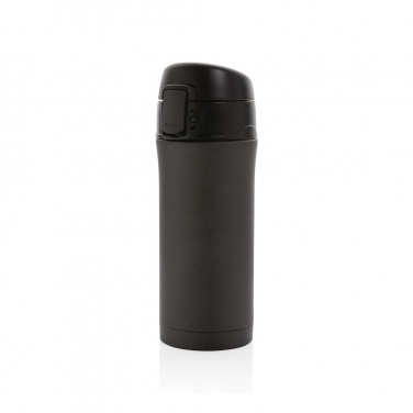 Logo trade promotional gifts picture of: Metallic easy lock vacuum mug