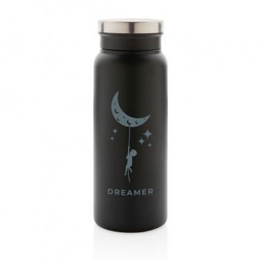 Logotrade promotional giveaway picture of: RCS Recycled stainless steel vacuum bottle 600ML