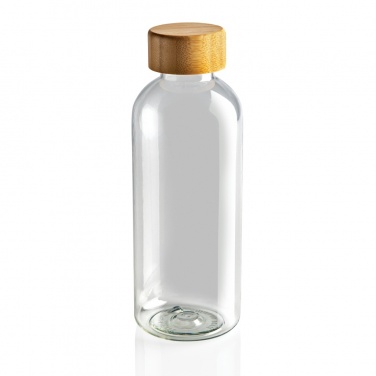 Logotrade promotional item picture of: RCS RPET bottle with bamboo lid