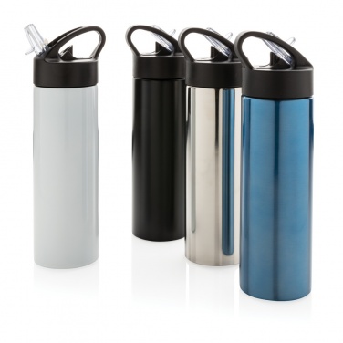 Logotrade promotional item image of: Sport bottle with straw
