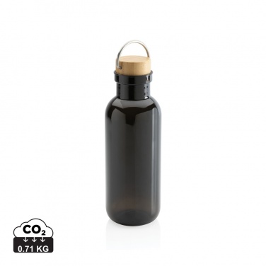 Logo trade promotional product photo of: RCS RPET bottle with bamboo lid and handle