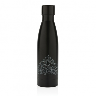 Logo trade promotional gift photo of: RCS Recycled stainless steel solid vacuum bottle