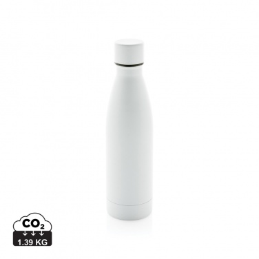Logotrade promotional merchandise photo of: RCS Recycled stainless steel solid vacuum bottle