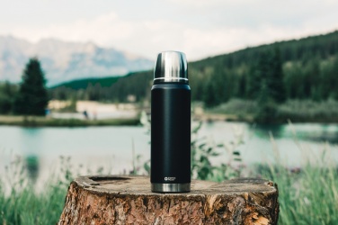 Logo trade promotional merchandise image of: Swiss Peak Elite 0.5L copper vacuum flask
