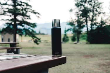 Logo trade advertising products image of: Swiss Peak Elite 1L copper vacuum flask