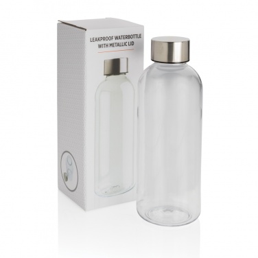 Logotrade corporate gift picture of: Leakproof water bottle with metallic lid