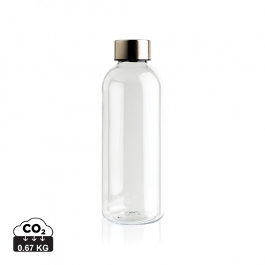 Logo trade promotional merchandise photo of: Leakproof water bottle with metallic lid