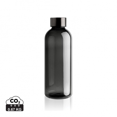 Logo trade promotional items image of: Leakproof water bottle with metallic lid