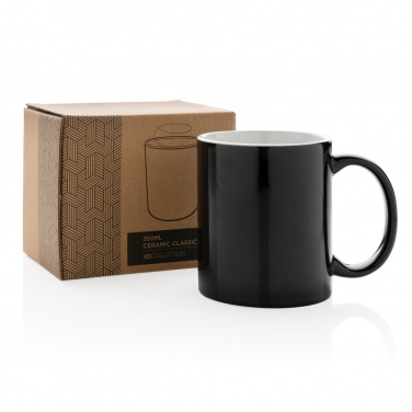 Logotrade promotional product picture of: Ceramic classic mug 350ml