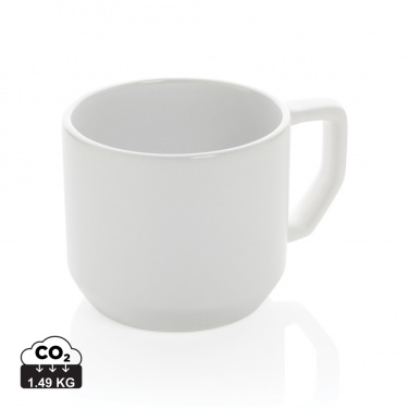 Logotrade promotional giveaway picture of: Ceramic modern mug 350ml