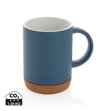 Logotrade promotional giveaways photo of: Ceramic mug with cork base 280ml